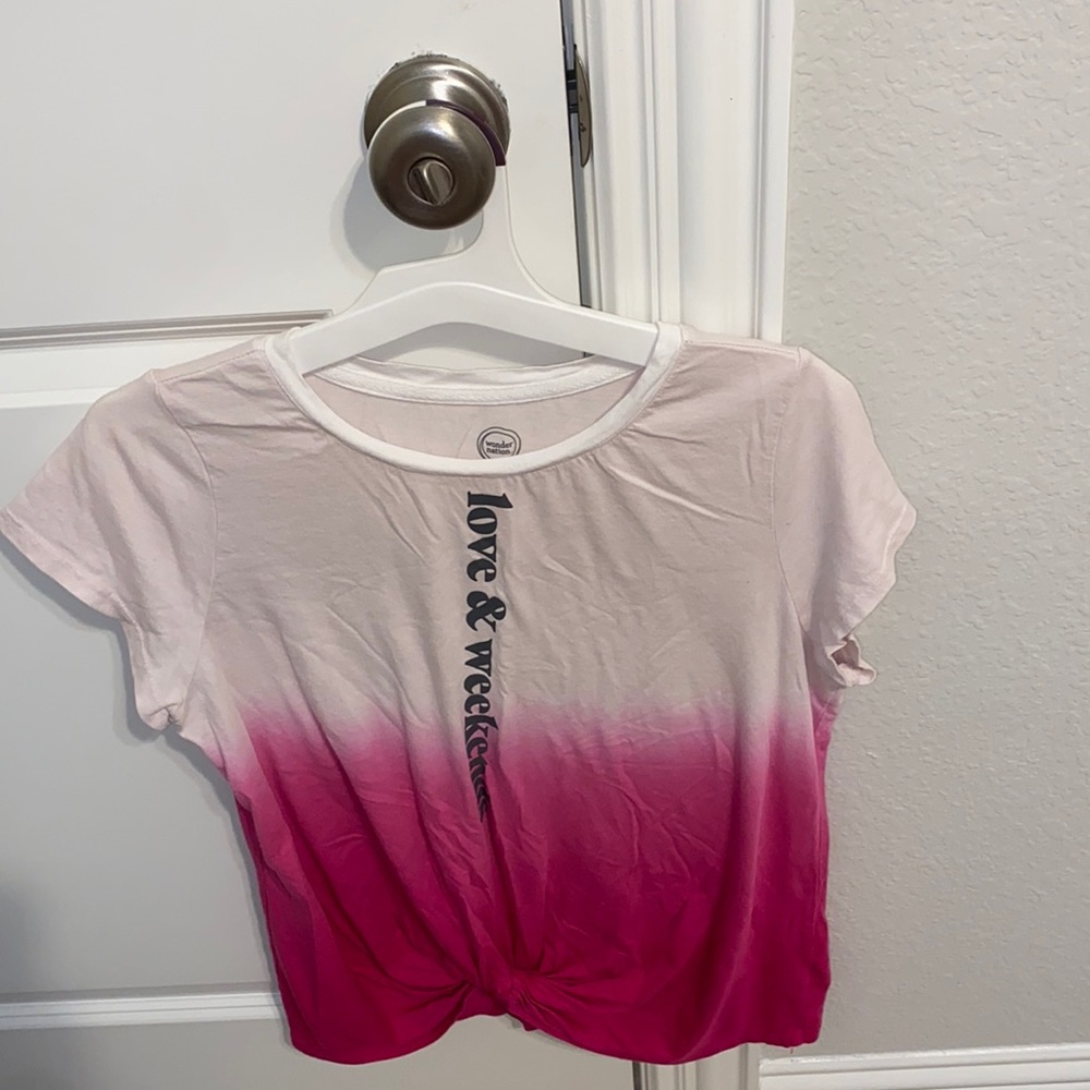 🦋3/$10🦋GIRLS WONDER NATION SHIRT